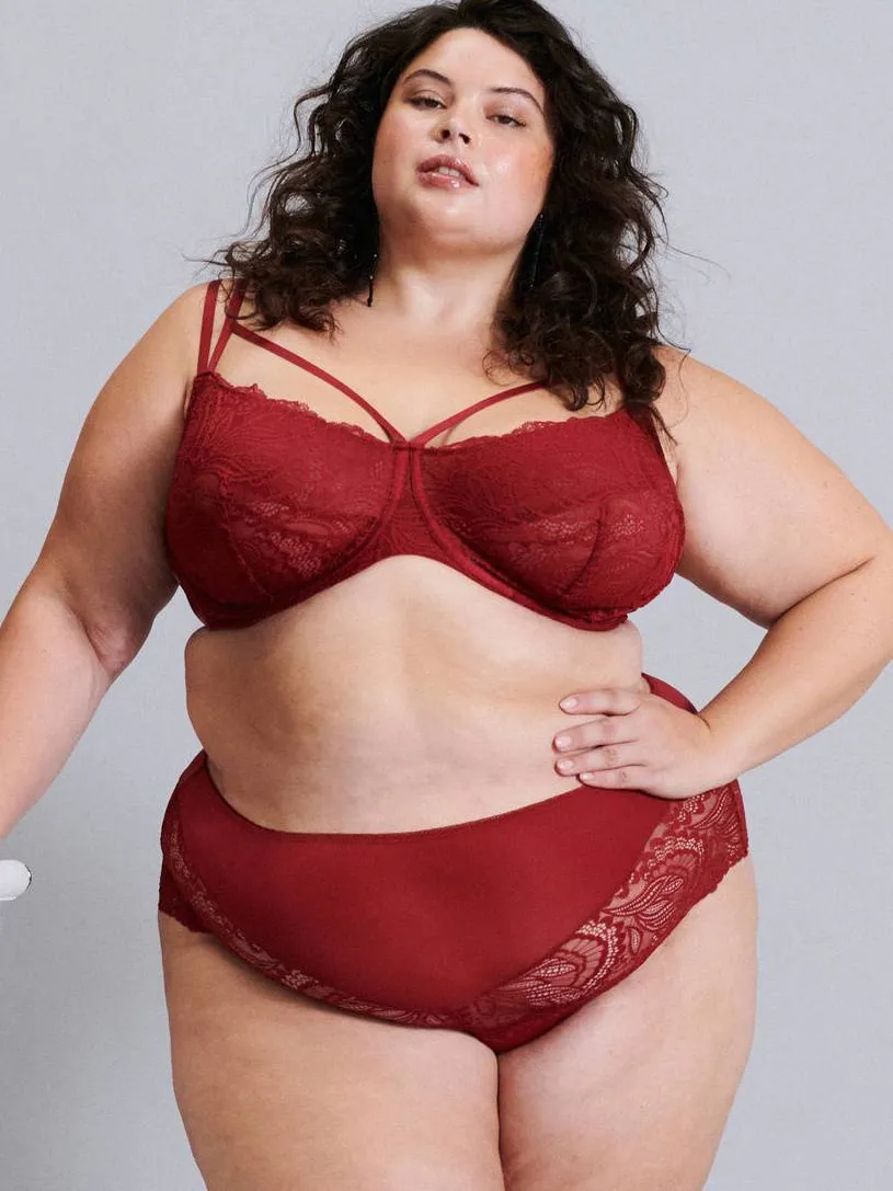 Zizzi LSIGNY string rood, foto 3