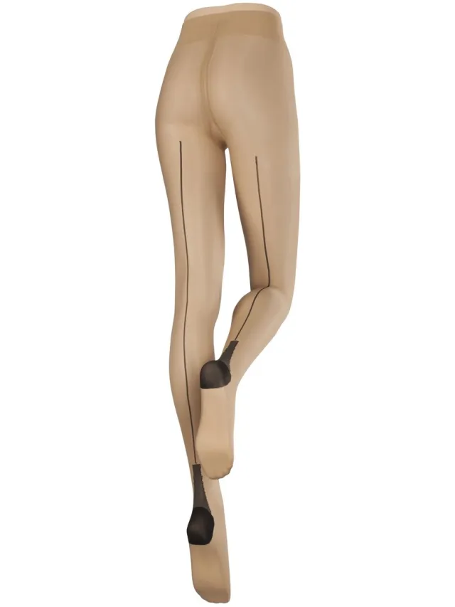 Kunert raffinesse 20 den naad panty maat 44/46 puder