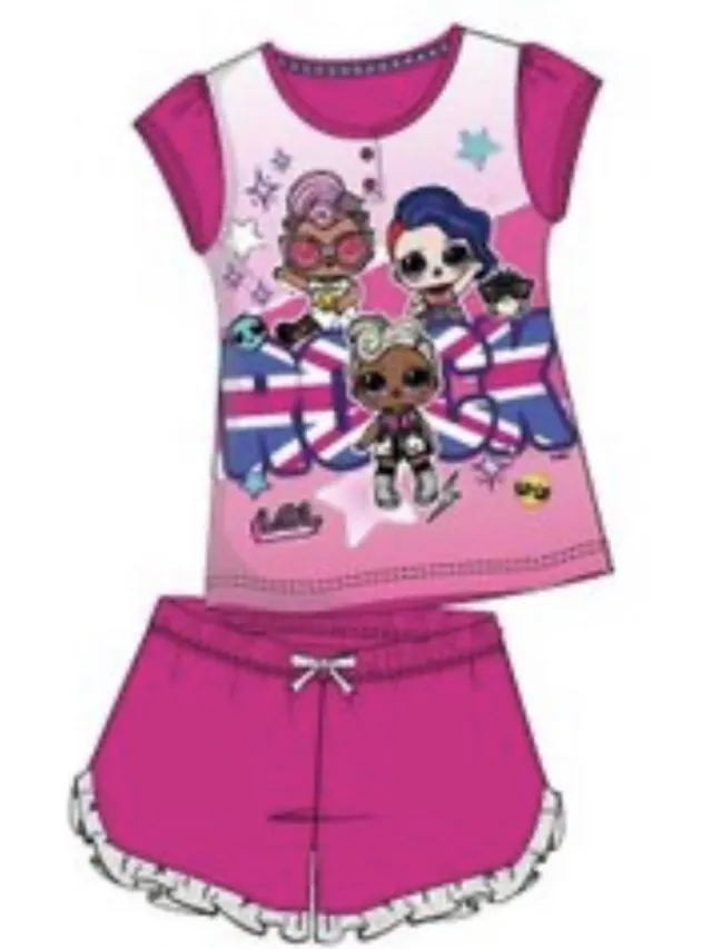L.O.L. Surprise! LOL Surprise Pyjama maat 110 / 5 jaar fushia