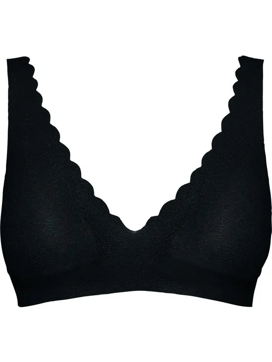 Sloggi ZERO Feel Lace Bralette - Zwart