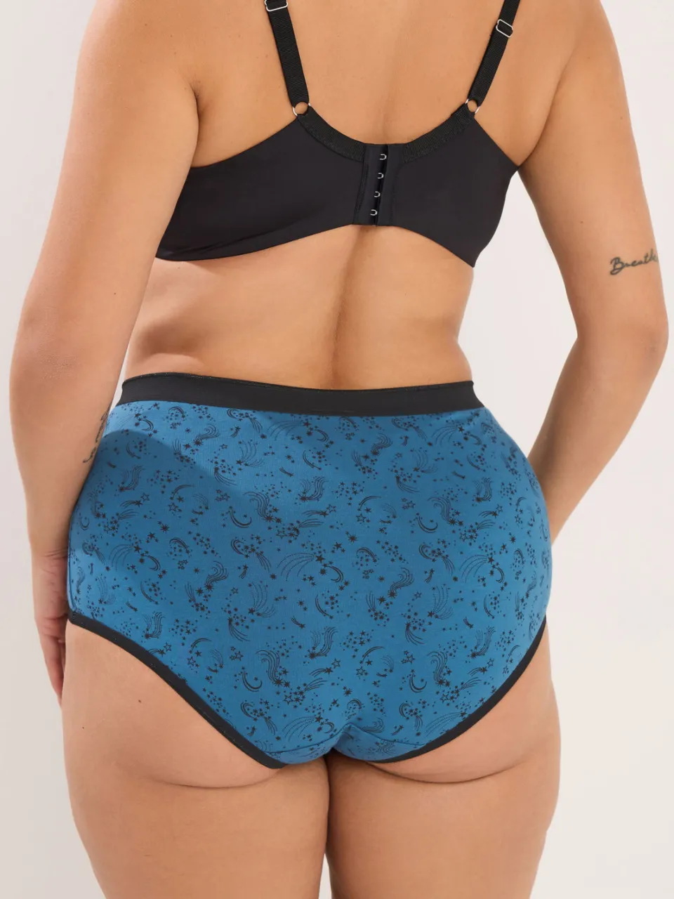 Yours 5 Pack Teal Blue Shooting Star Volledige Slips-48, foto 4
