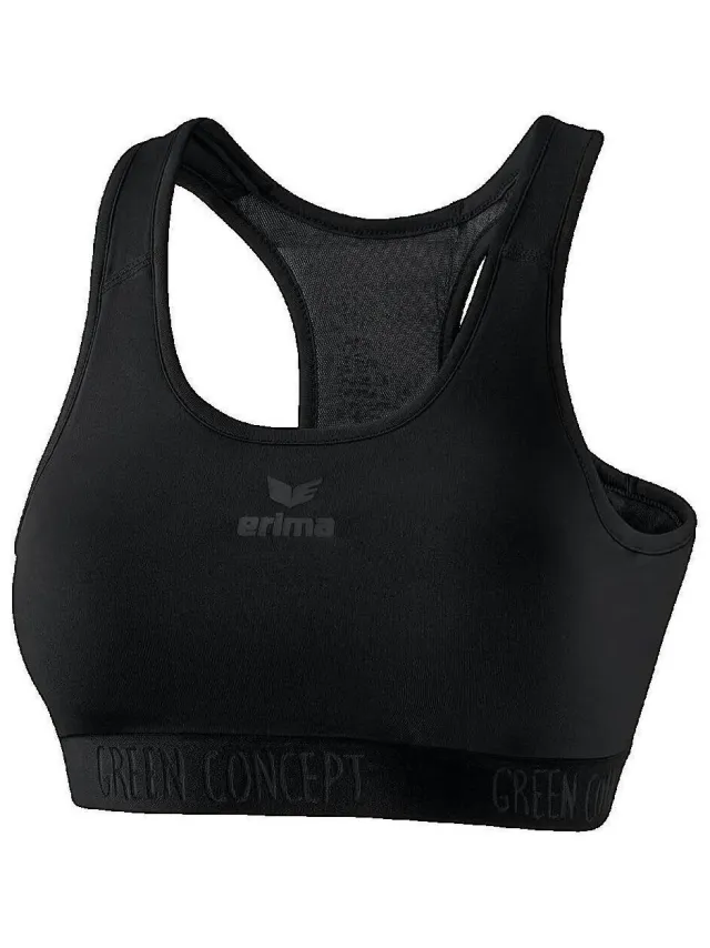 Erima Sport BH Erima Brassière Femme Sport Confort Stretch Zwart