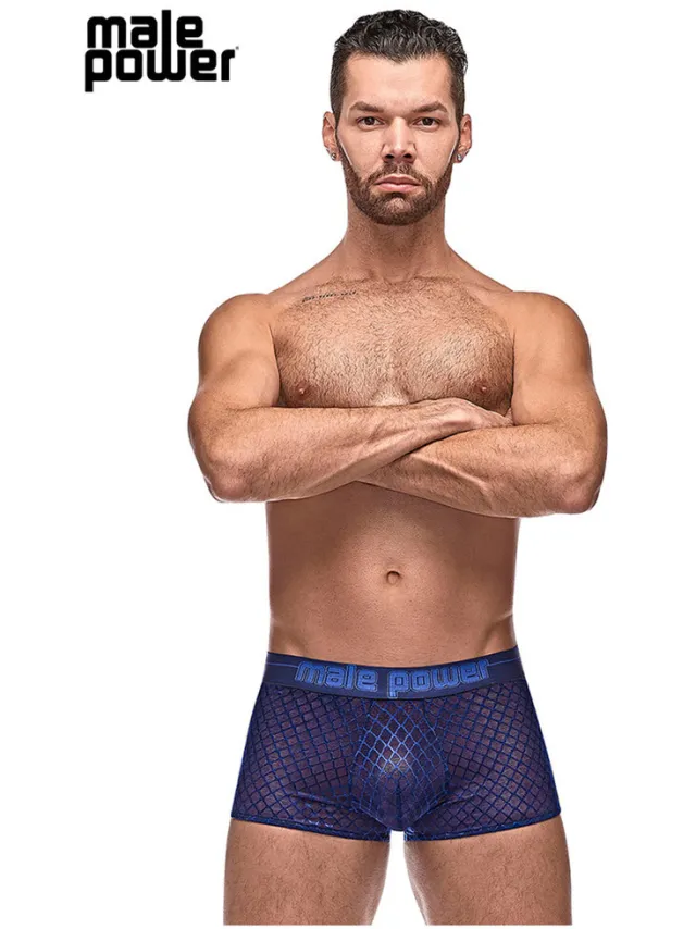 Male Power Mini Short - S - Marine