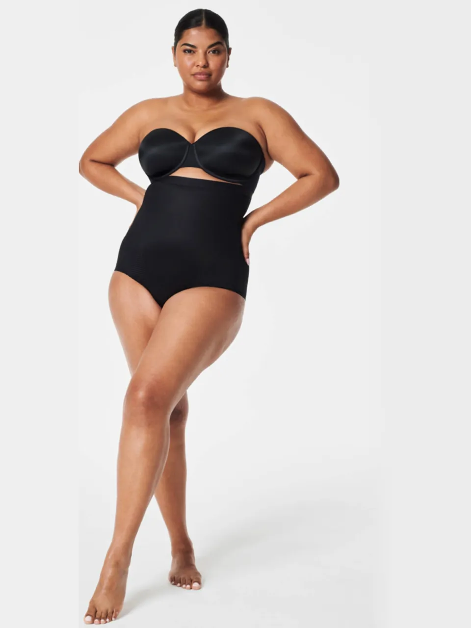 SPANX SPANXshape™ Invisible high waist medium corrigerende slip zwart, foto 3