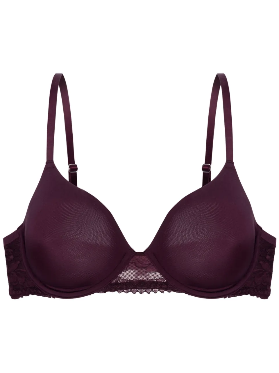 Dorina Grace voorgevormde T-shirt-bh met beugel aubergine, foto 2