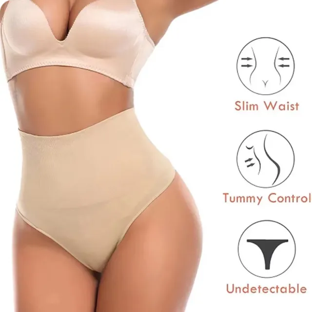 New Age Devi High waist shapewear string - beige