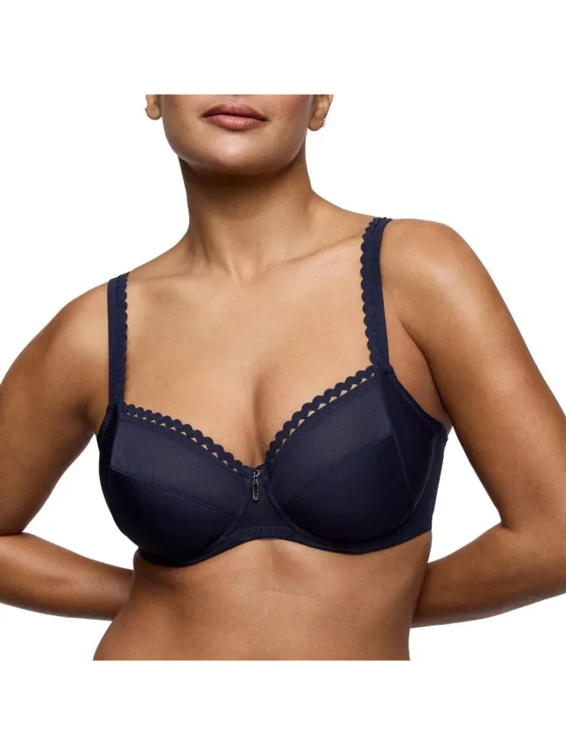 PrimaDonna Twist Wowgirl Beugel Bh Volle Cup 0142600 Evening Blue - maat EU 80B / FR Blauw