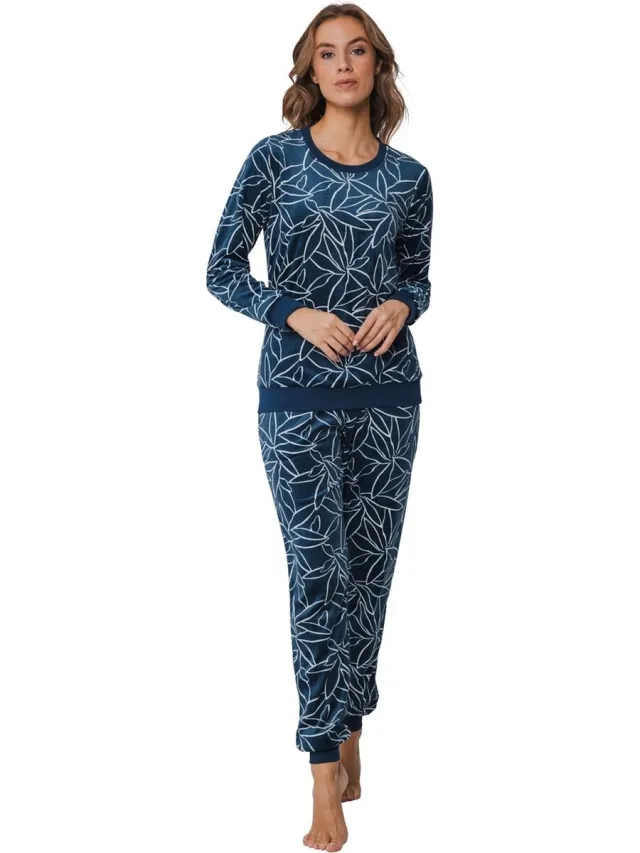 Pastunette Huispak - Graphic - Fleece - Blauw
