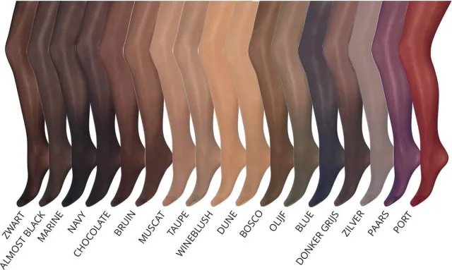 Marianne Glanzende Panty - Dames - 35 Denier - Chocolade