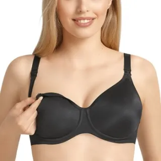 Anita voedingsbh met beugel zwart Beige,Zwart,Wit