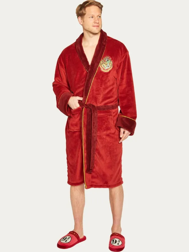 Harry Potter Badjas Harry Potter "Hogwarts Express 9 3/4" non hooded multi color