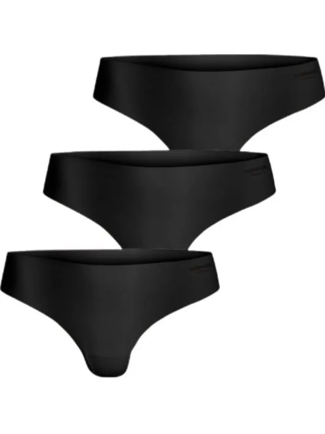 Björn Borg seamless string set van 3 zwart, foto 2