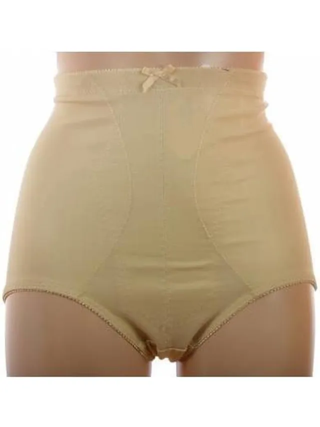 Sassa Mode dames panty broek / step in - Corrigerende dames onderbroek - Shapewear buik - 80 - Wit