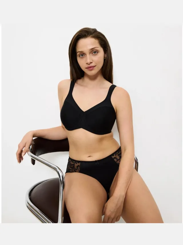 Triumph Bügel-BH Modern Soft+Cotton Black