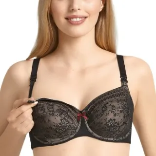 Anita Fleur voedingsbh met beugel zwart Zwart,Roze,Blauw
