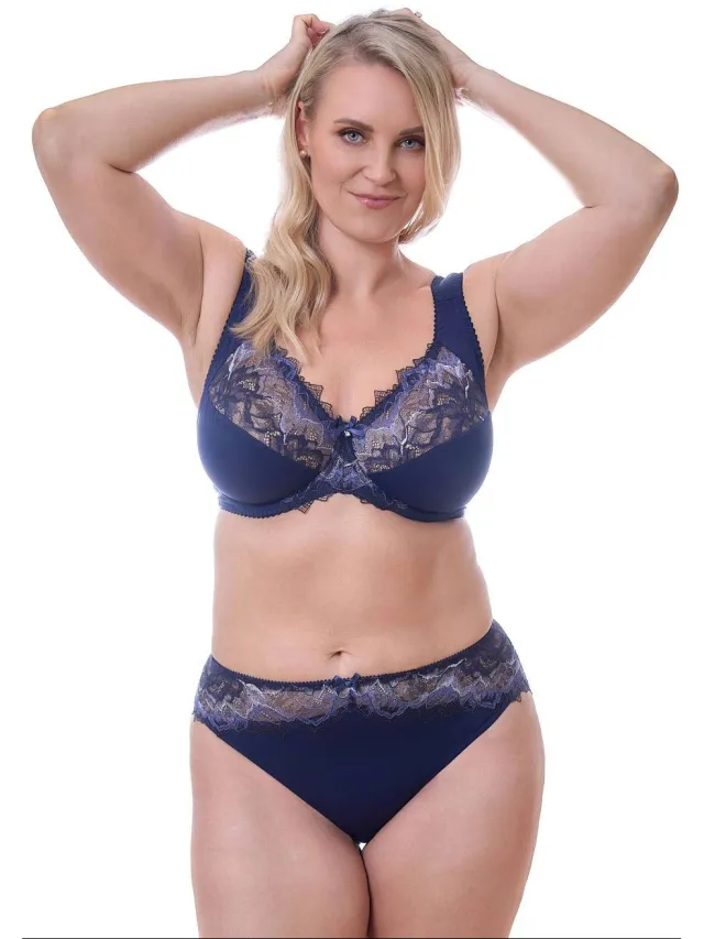 Plaisir niet-voorgevormde beugel-bh - blauw, foto 3