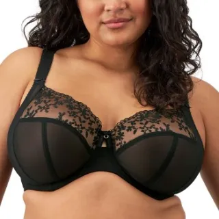 Elomi Zarla beugel-bh zwart Beige,Zwart
