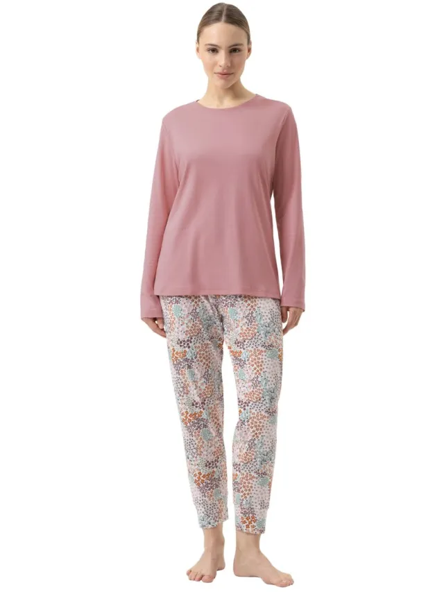 Mey Tweedelige Pyjama Dames 1240082 1114 bridal rose 48 Meerkleurig
