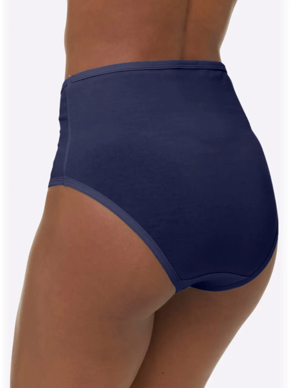 tailleslip in marine, bordeaux en blauw, foto 3