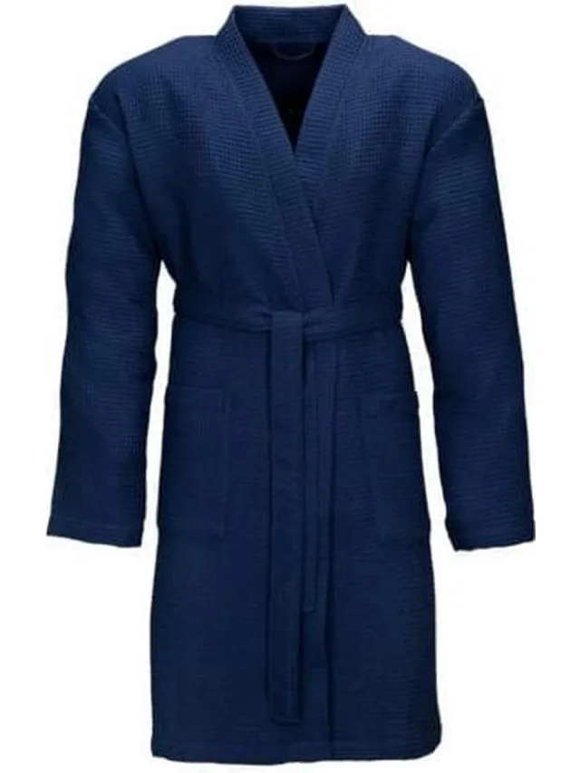 Vossen Badjas Texas Winternight Blauw