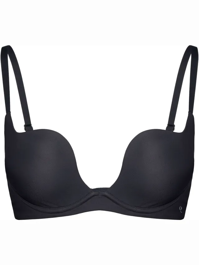 ESOTIQ Q1.02 Claudia - Push-up plungebeha - Zwart