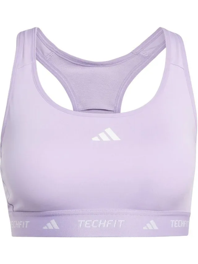 Adidas Techfit sportbeha paars