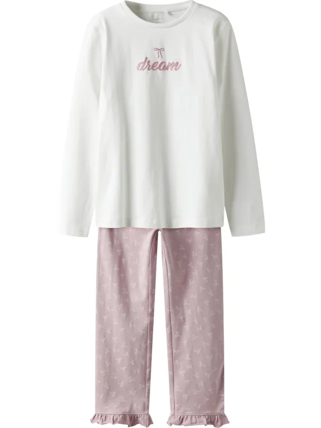 NAME IT Pyjama Lange mouwen Keepsake Lilac