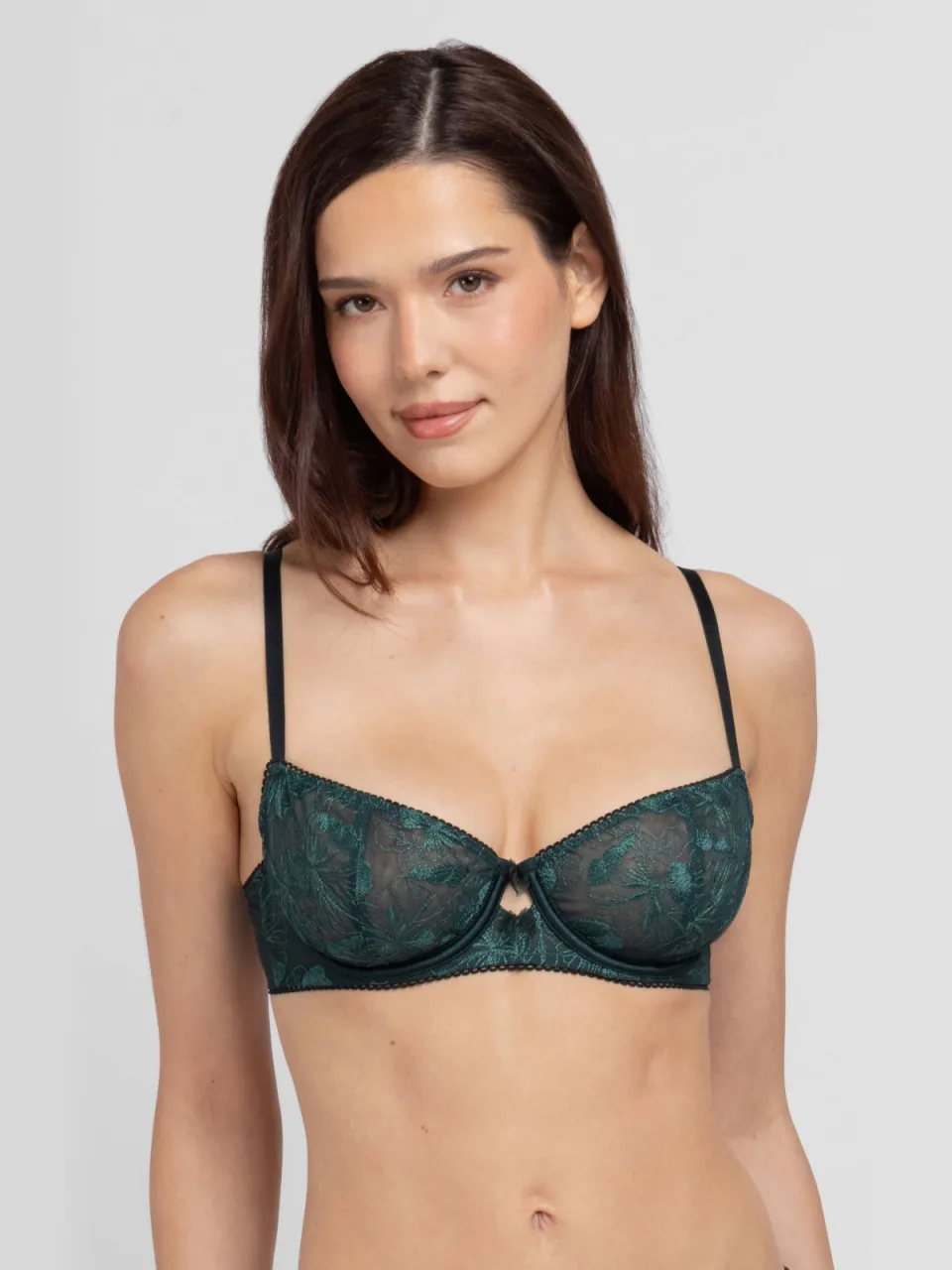 Dorina Vanya balconette bh met beugel groen, foto 5