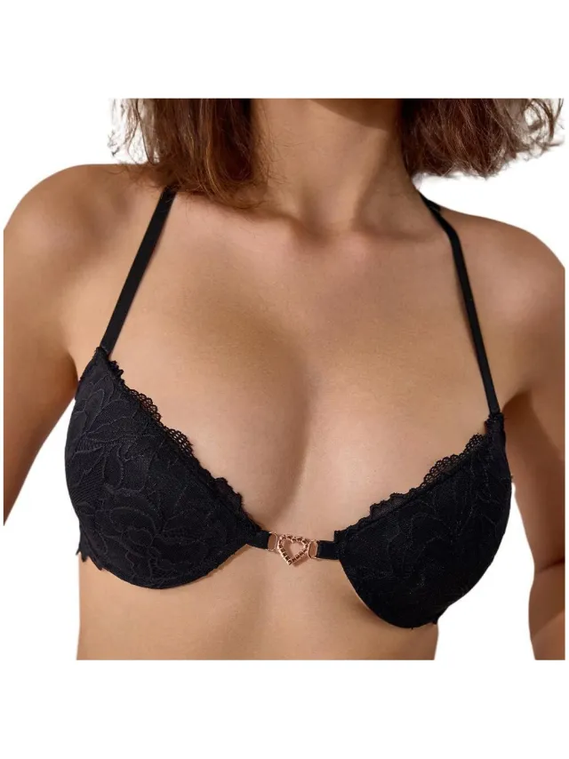 Les Petites Bombes Nila balconette-bh zwart