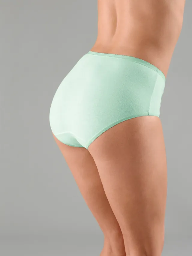 tailleslip mintgroen op kleur gesorteerd