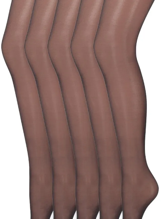 Marianne Matglans Panty | 20 Denier | Merk: Marianne | Maat: S T/M Xxxl | Kleur: Marine | 5 Paar Blauw