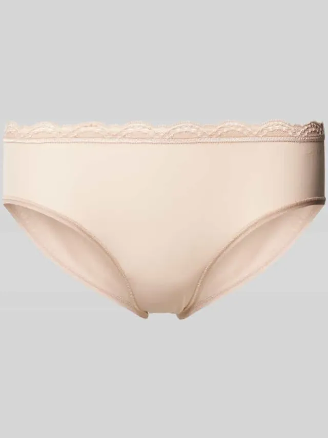 Calvin Klein Slip met kanten details Beige