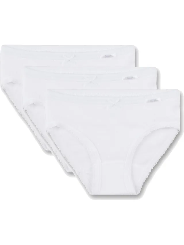Sanetta Slip 164 Set van 3 Weiß