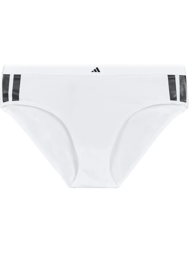 Adidas ACTIVE ESSENTIALS COTTON 3 STRIPES slip wit