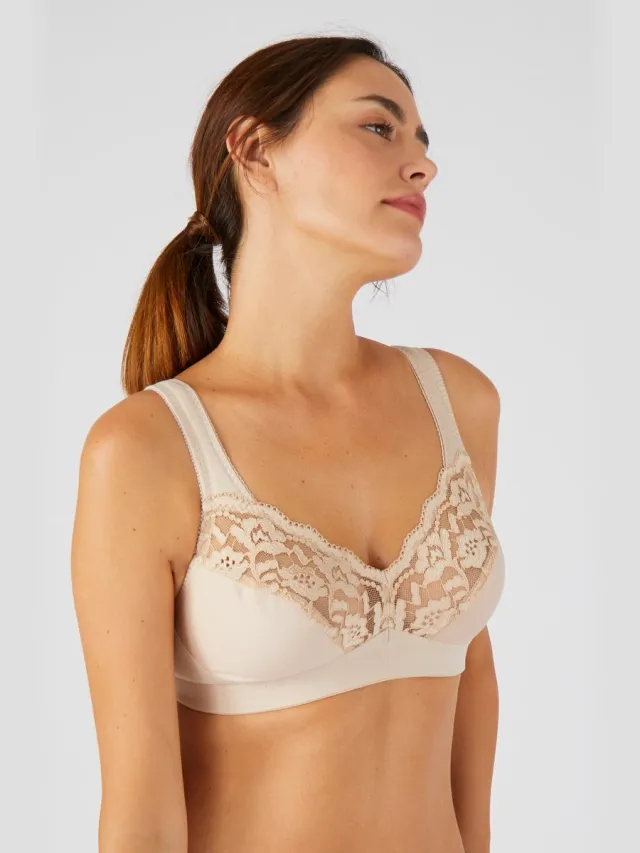 Damart Beugelloze beha met goede ondersteuning - Dames - Roze - 125