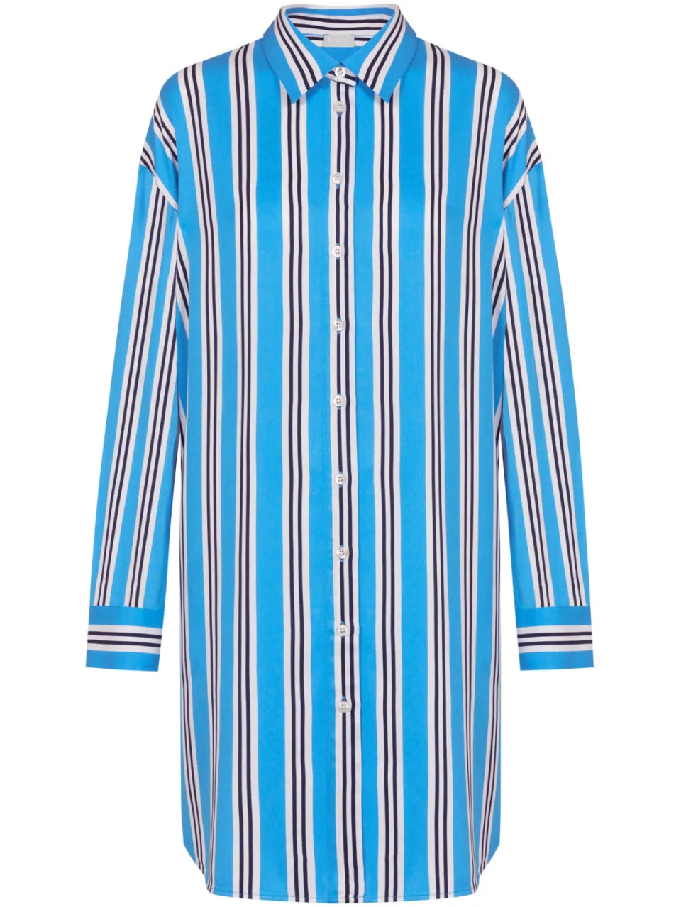Mey Nachthemd lange mouwen Serie Calming Stripes Blue Atmosphere, foto 3