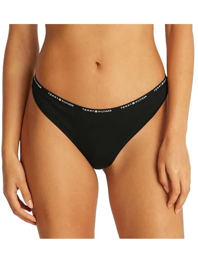 Tommy Hilfiger Strings Tommy Hilfiger UW0UW05741 Zwart