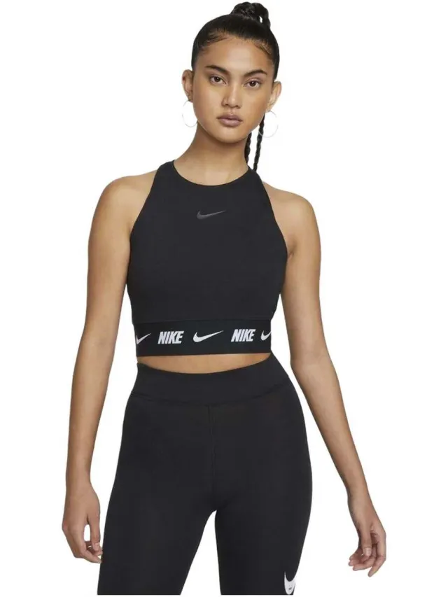 Nike Sport BH Nike DQ9315-010 Zwart