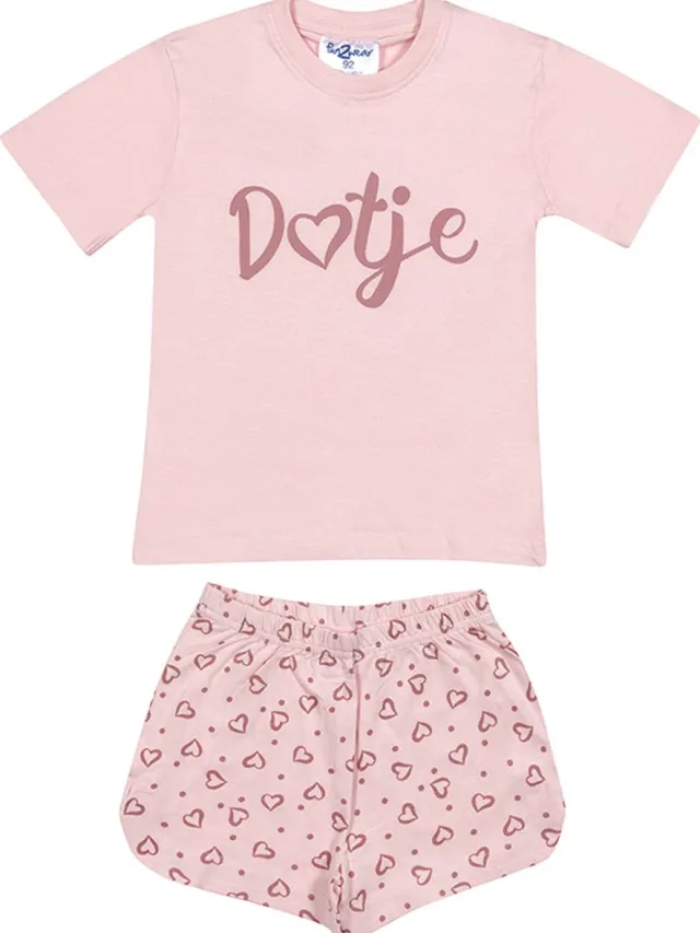 Fun2Wear Shortama Dotje - Roze