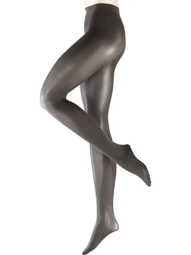 Falke Pure Shine 40 Panty - Antraciet