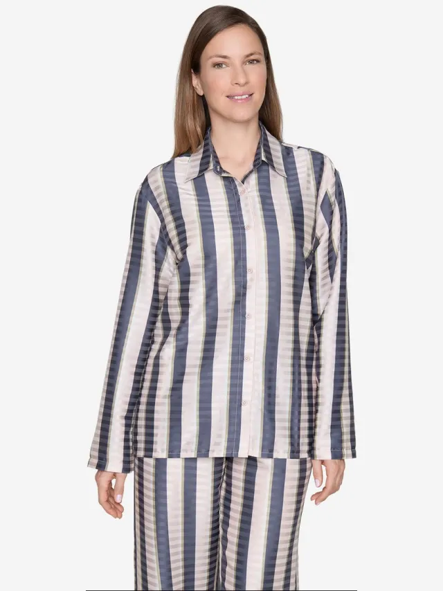 Joop! Nachthemd Loungewear OPEN GREY