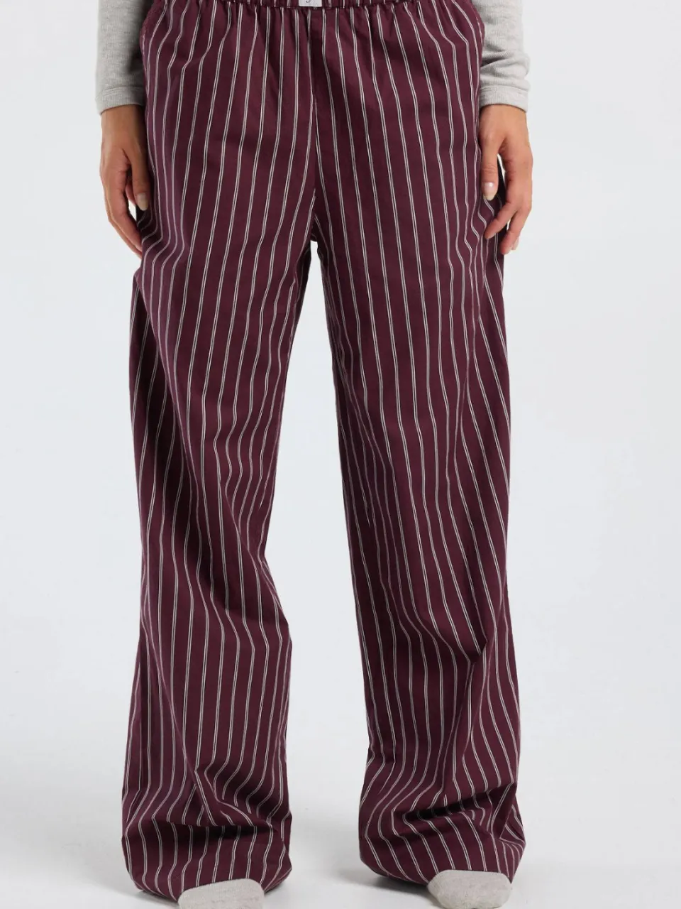 America Today pyjamabroek - donkerrood, foto 3