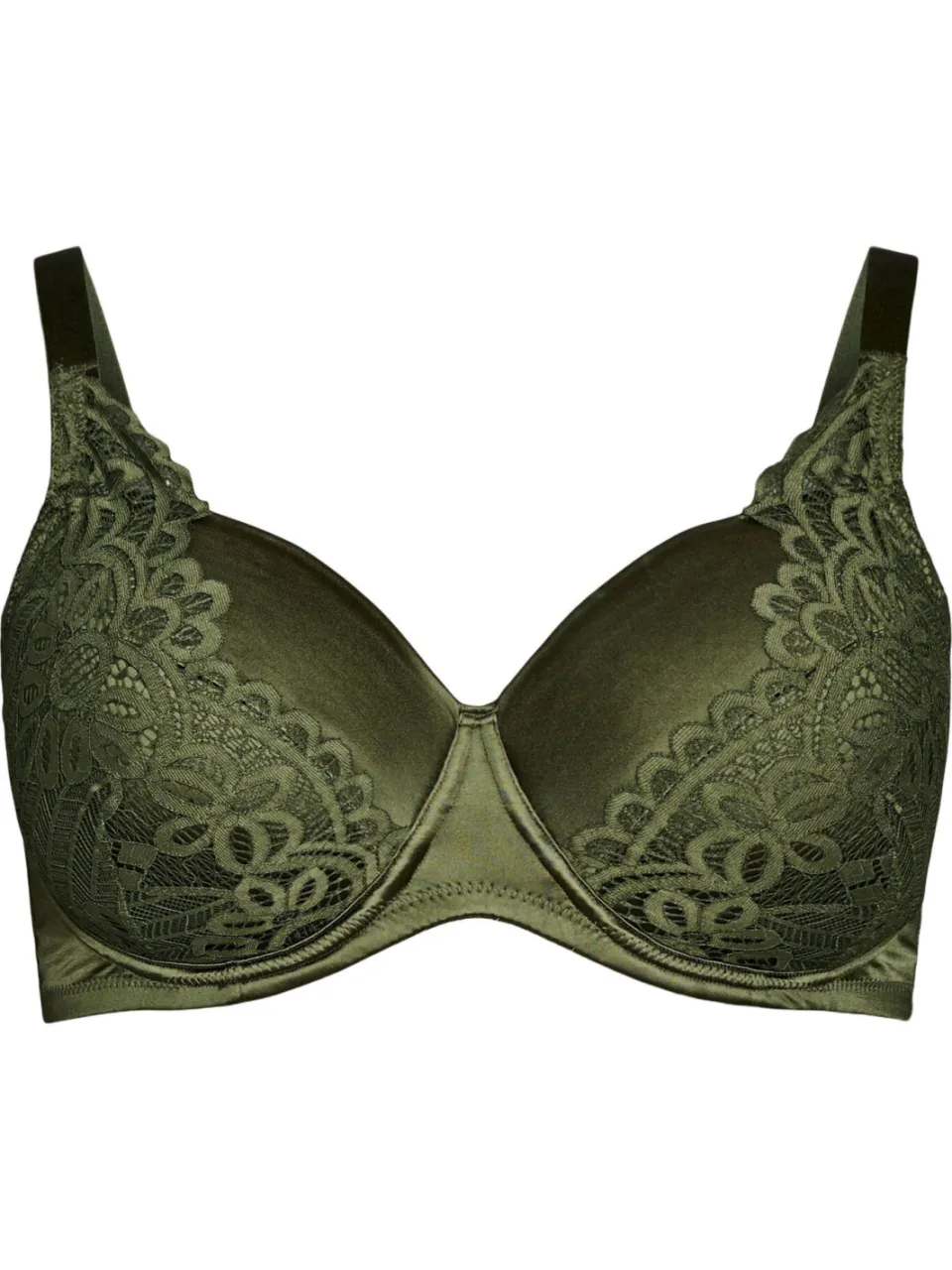 Zizzi LMERYEM voorgevormde beugel-bh groen, foto 2
