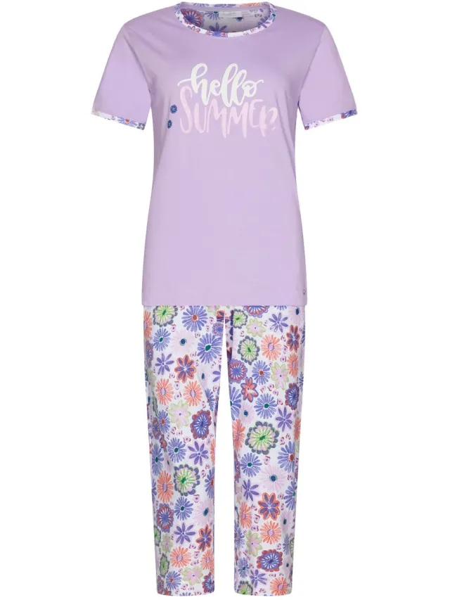 Rebelle MyRebelle - Pyjama - Waterflower - Organisch Katoen - Paars