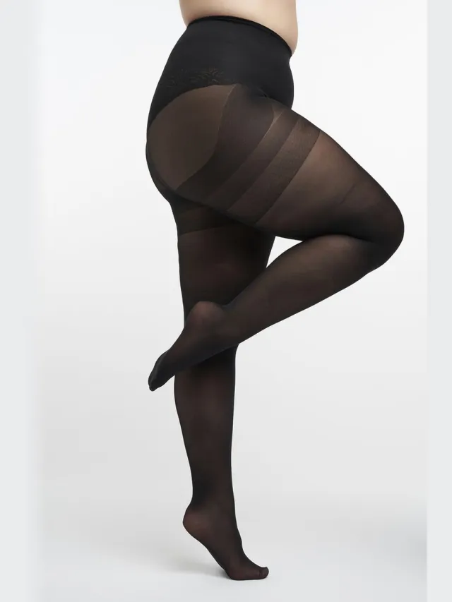 MS Mode Accesoires 2-pack Shaping panty 60 denier Zwart