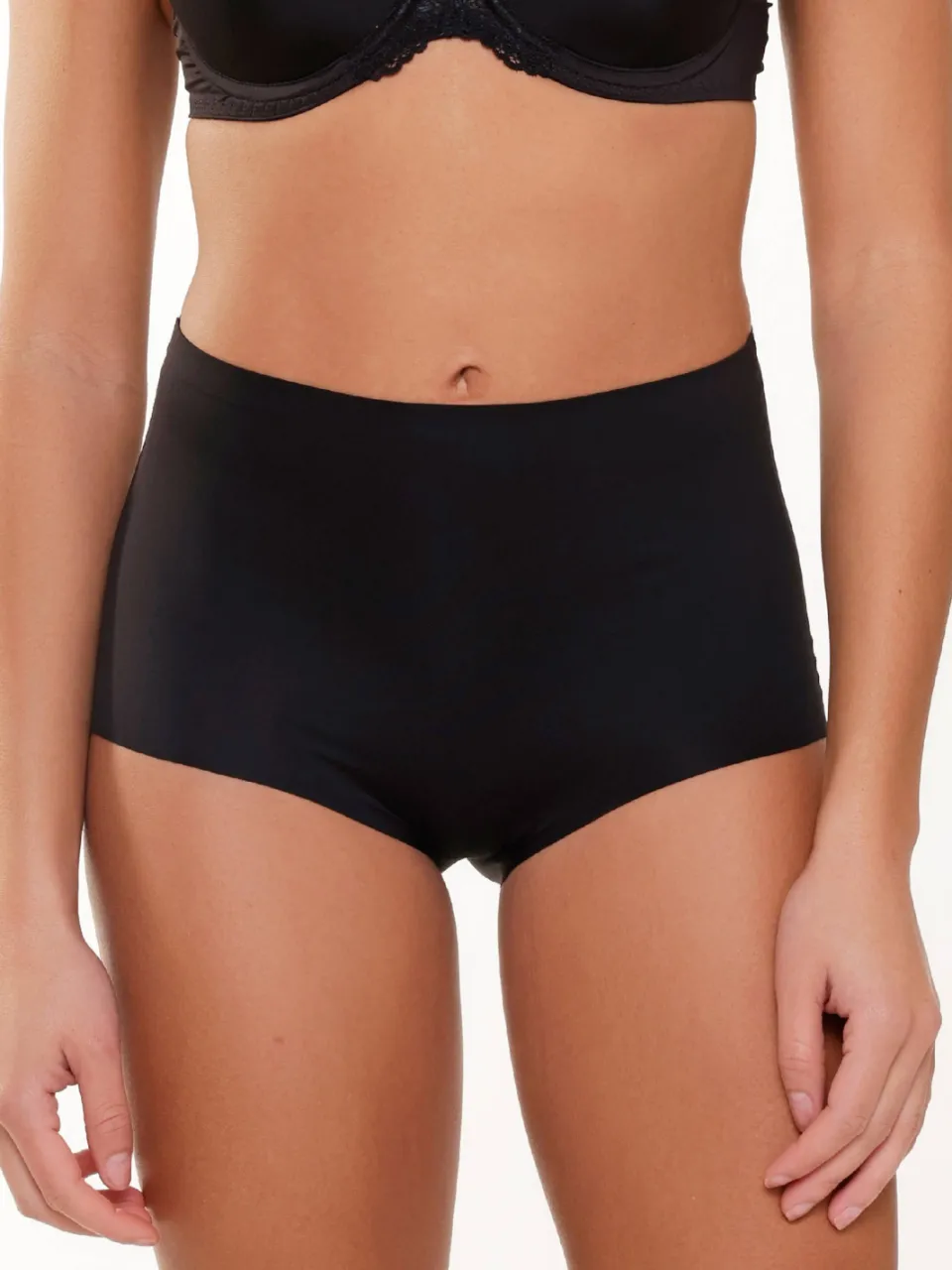 Lingadore seamless maxislip set van 2 zwart, foto 4