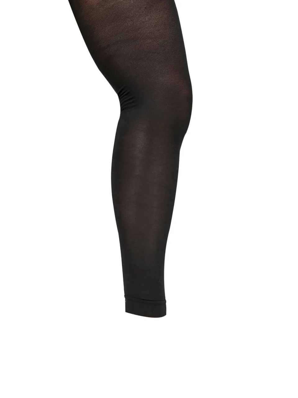 Yours 80 Denier Panty Zonder Voeten In Zwartsize 56-60, foto 2