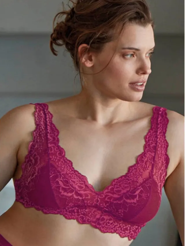 Janira Greta Bralette Fuchsia Paars 95
