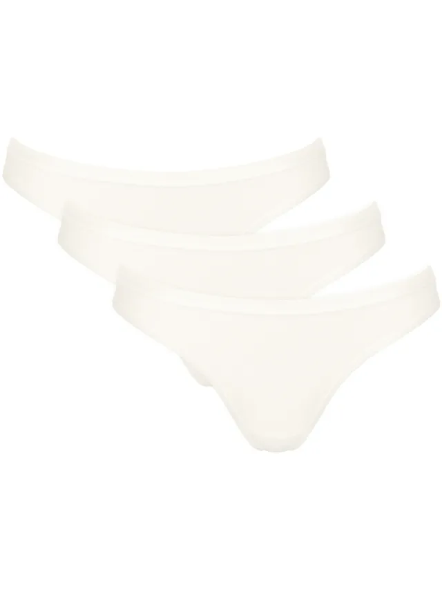 Sloggi Go Daily mini-slips Cotton (set van 3) wit