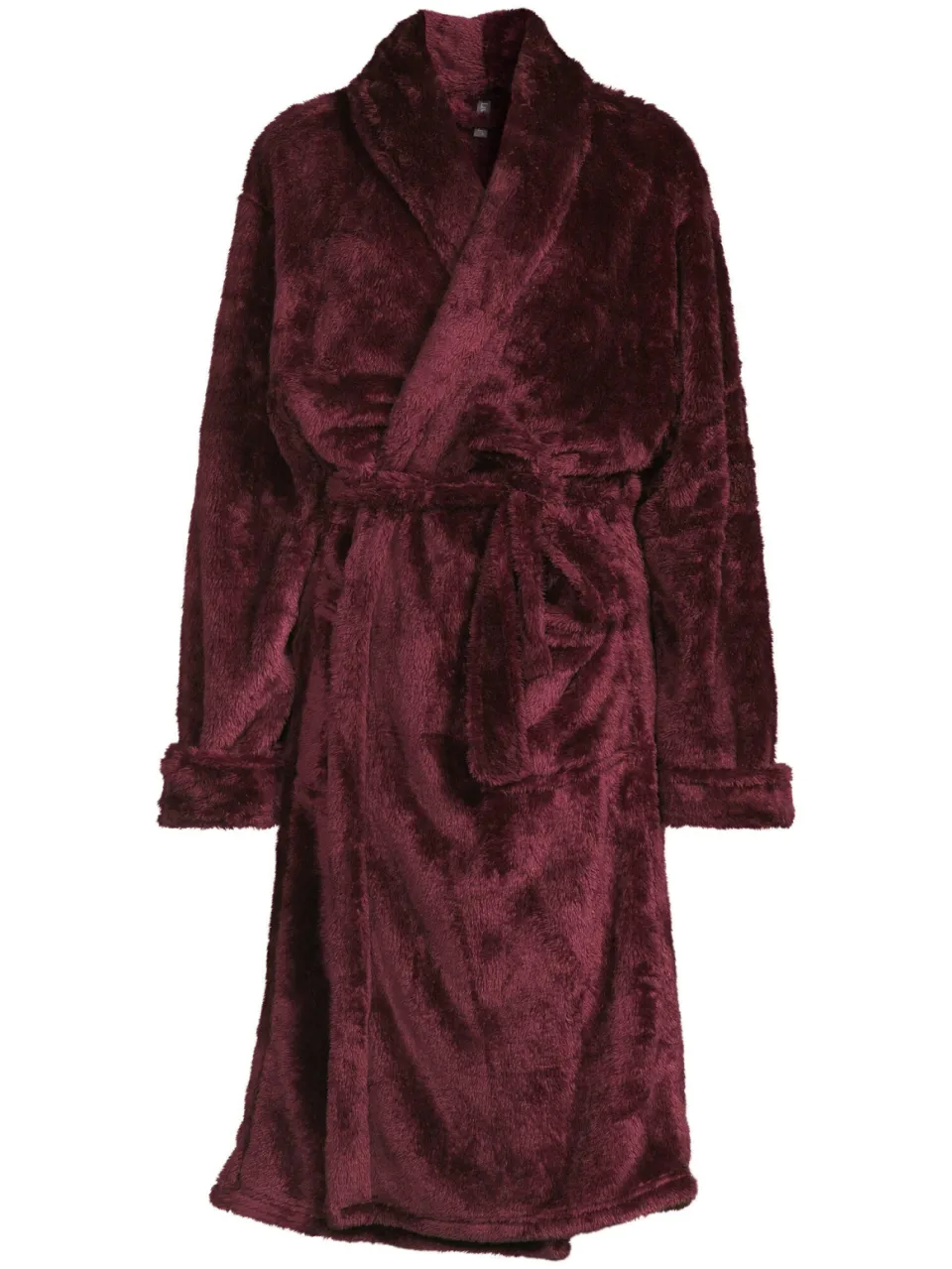 Lingadore fleece badjas - bordeaux, foto 2